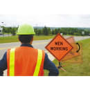 Accuform Signs FRC750 Springless Tilt-Adjust™ Sign Stand for 36" or 48" Diamond Shaped Construction Sign, Steel thumbnail 2