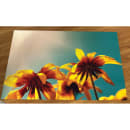 Accuform Signs LPM124X Disposable Work Mat w/ Adhesive Backing - 12 1/2" x 19 1/2", Plastic, Blue & Green Flowers thumbnail 2