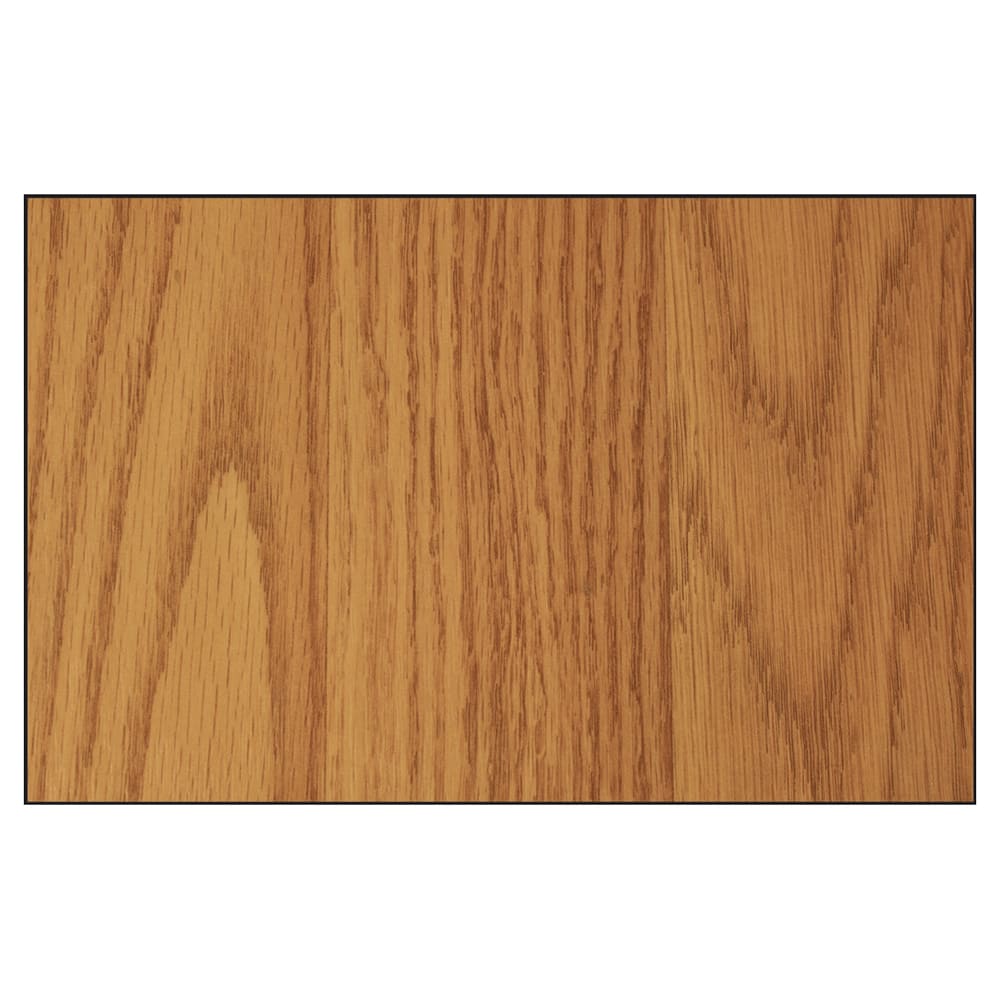 Accuform Signs LPM125X Disposable Work Mat w/ Adhesive Backing - 12 1/2" x 19 1/2", Plastic, Oak Wood