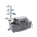 Manitowoc Ice BK171TUL 2.5 qt Drain Pump w/ Safety Switch & Tubing - 115v thumbnail 3