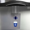 Manitowoc Ice CNF0201A 315 lb Countertop Water & Nugget Ice Dispenser - 10 lb Storage, Cup Fill, 115v thumbnail 4