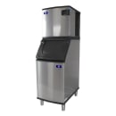 Manitowoc Ice IDT0420W/D420 454 lb Indigo NXT™ Full Cube Ice Machine w/ Bin - 383 lb Storage, Water Cooled, 115v thumbnail 4