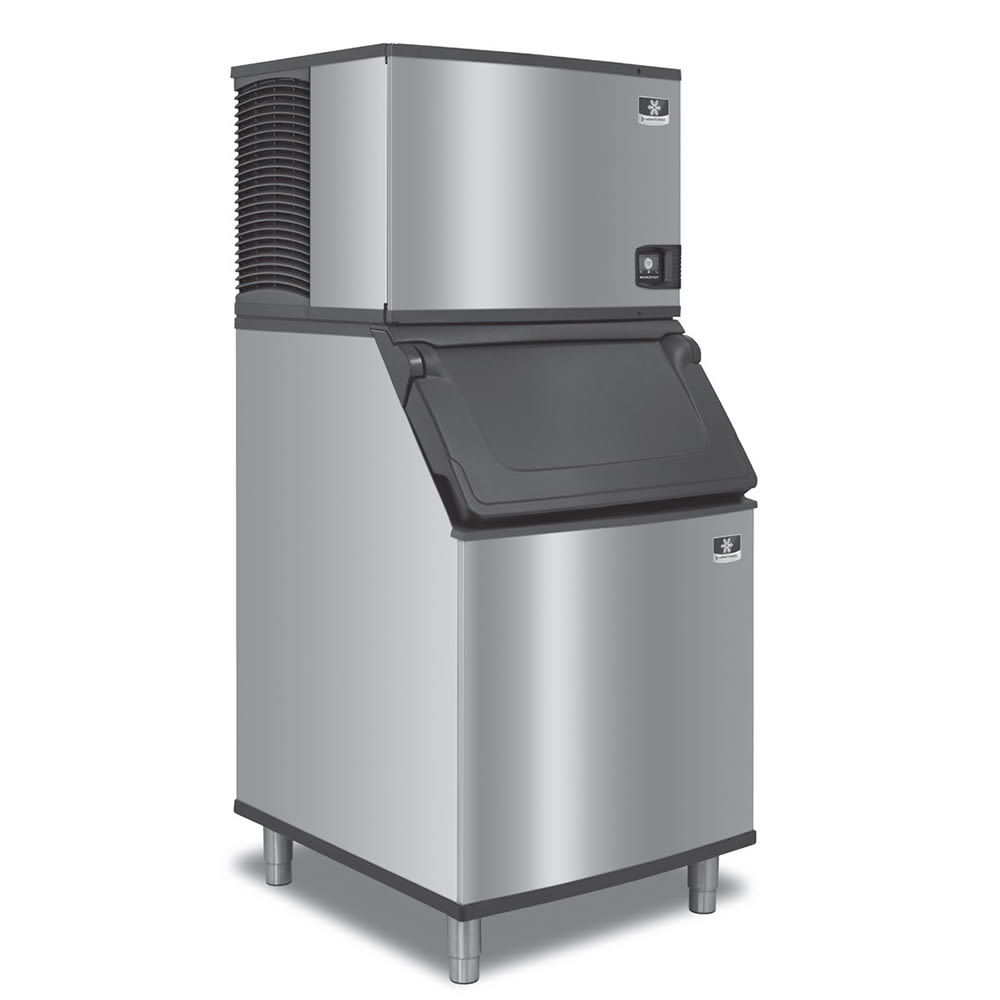 Manitowoc Ice IDT0500A/D400 520 lb Indigo NXT™ Full Cube Ice Machine w/ Bin - 365 lb Storage, Air Cooled, 115v