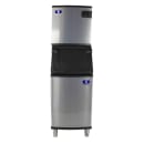 Manitowoc Ice IDT0620A/D420 560 lb Indigo NXT™ Full Cube Ice Machine w/ Bin - 383 lb Storage, Air Cooled, 115v thumbnail 2