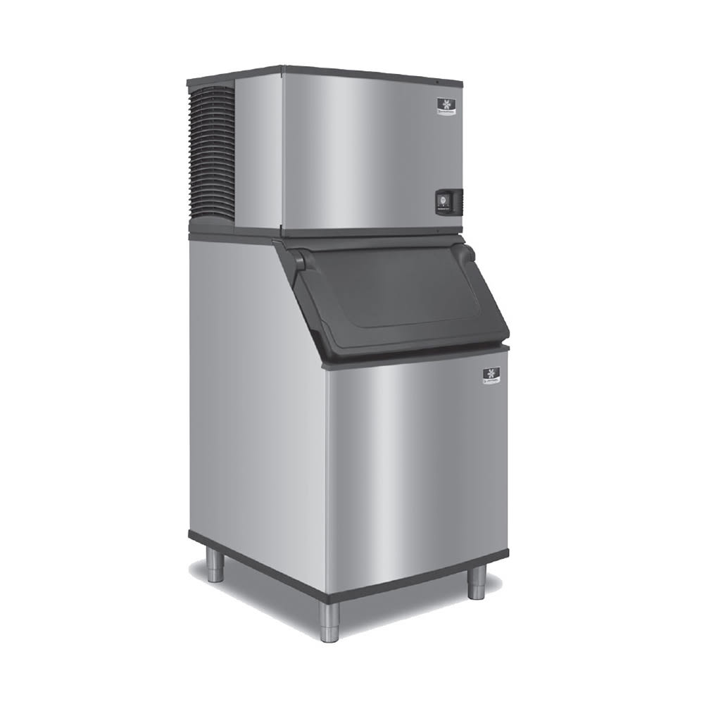 Manitowoc Ice IDT0750A/D570 680 lb Indigo NXT™ Full Cube Ice Machine w/ Bin - 532 lb Storage, Air Cooled, 208-230v