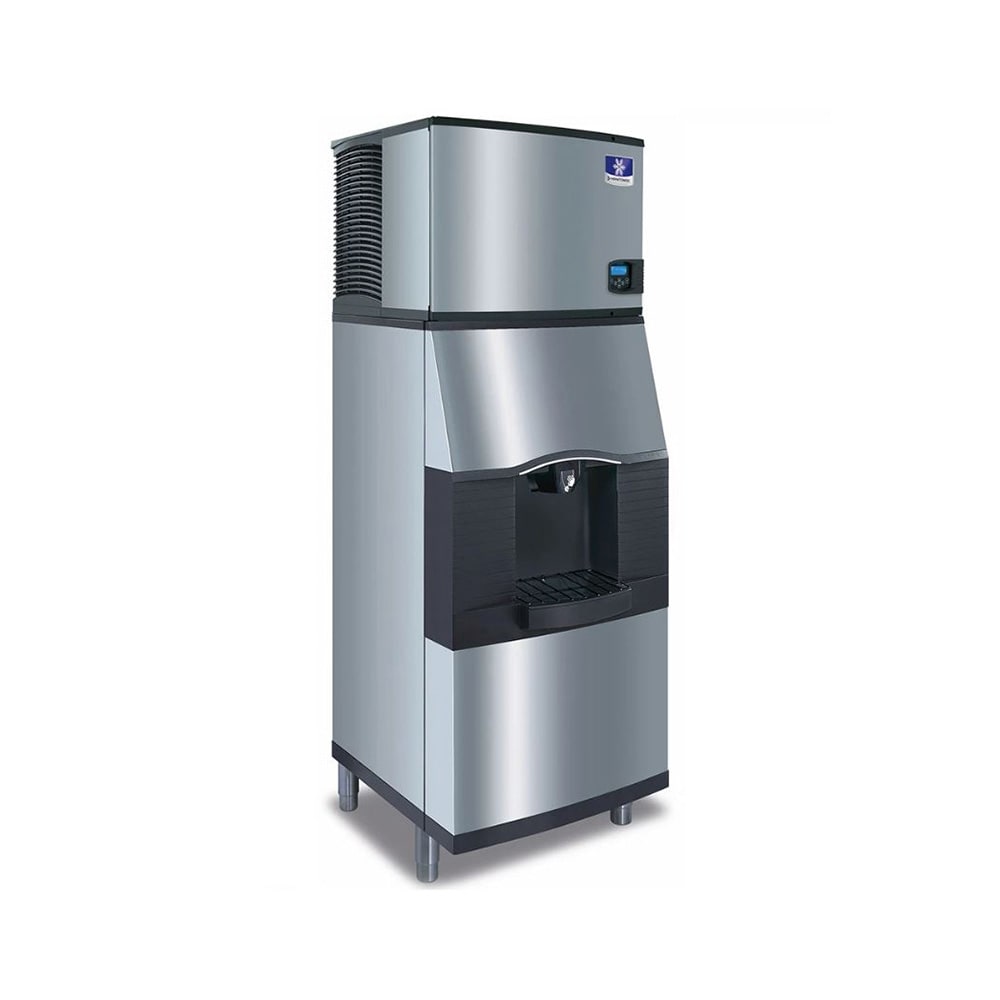 Manitowoc Ice IDT0900A/SFA292 851 lb Indigo NXT™ Full Cube Ice Machine w/ Dispenser - 180 lb Storage, Bucket Fill, 208-230v/1ph