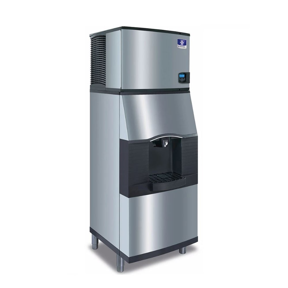 Manitowoc Ice IDT0900W/SFA292 780 lb Full Cube Ice Machine w/ Ice Dispenser - 180 lb Storage, Bucket Fill, 208-230v/1ph
