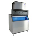 Manitowoc Ice IDT1200A/D970/K00470 1196 lb Indigo NXT™ Full Cube Ice Machine w/ Bin - 882 lb Storage, Air Cooled, 208-230v thumbnail 6