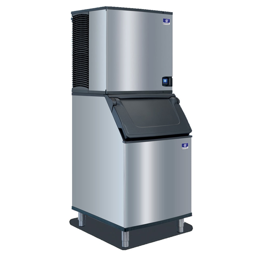 Manitowoc Ice IDT1200W/D970/K00470 1078 lb Indigo NXT™ Full Cube Ice Machine w/ Bin - 882 lb Storage, Water Cooled, 208-230v