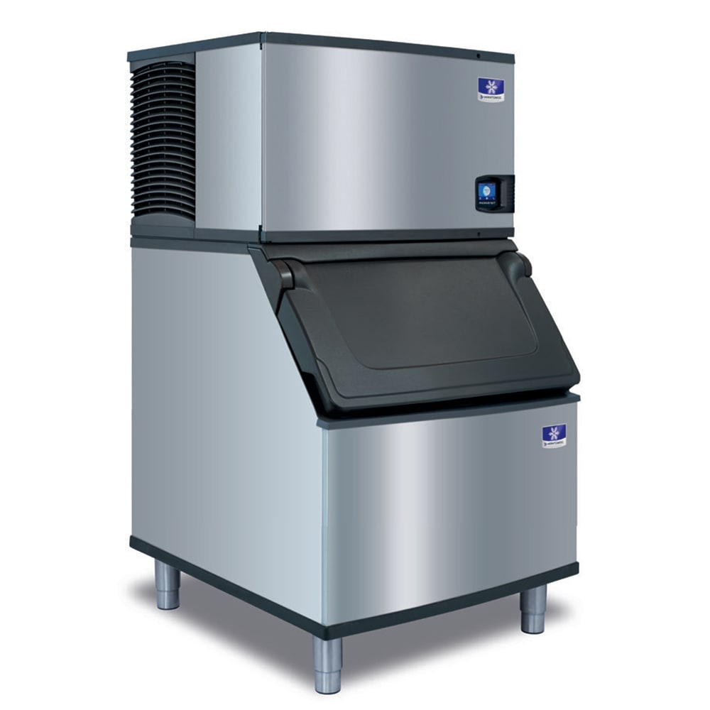 Manitowoc Ice IYT0300A/D570 310 lb Indigo NXT™ Half Cube Ice Machine w/ Bin - 532 lb Storage, Air Cooled, 115v