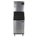 Manitowoc Ice IYT0420W/D320 490 lb Indigo NXT™ Half Cube Ice Machine w/ Bin - 264 lb Storage, Water Cooled, 115v thumbnail 2