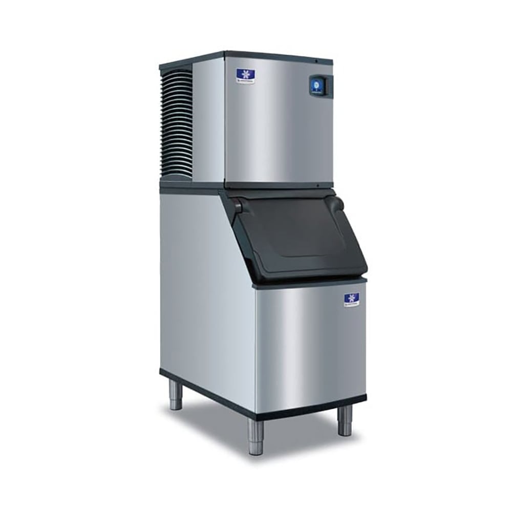 Manitowoc Ice IYT0420W/D420 490 lb Indigo NXT™ Half Cube Ice Machine w/ Bin - 383 lb Storage, Water Cooled, 115v