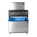 Manitowoc Ice IYT1200A/D970/K00470 1213 lb Indigo NXT™ Half Cube Ice Machine w/ Bin - 882 lb Storage, Air Cooled, 208-230v thumbnail 2