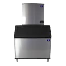Manitowoc Ice IYT1200A/D970/K00470 1213 lb Indigo NXT™ Half Cube Ice Machine w/ Bin - 882 lb Storage, Air Cooled, 208-230v thumbnail 5
