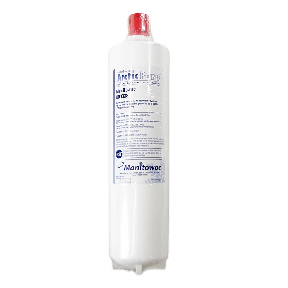 Manitowoc Ice K00338 Replacement Water Filter Cartridge for AR-10000