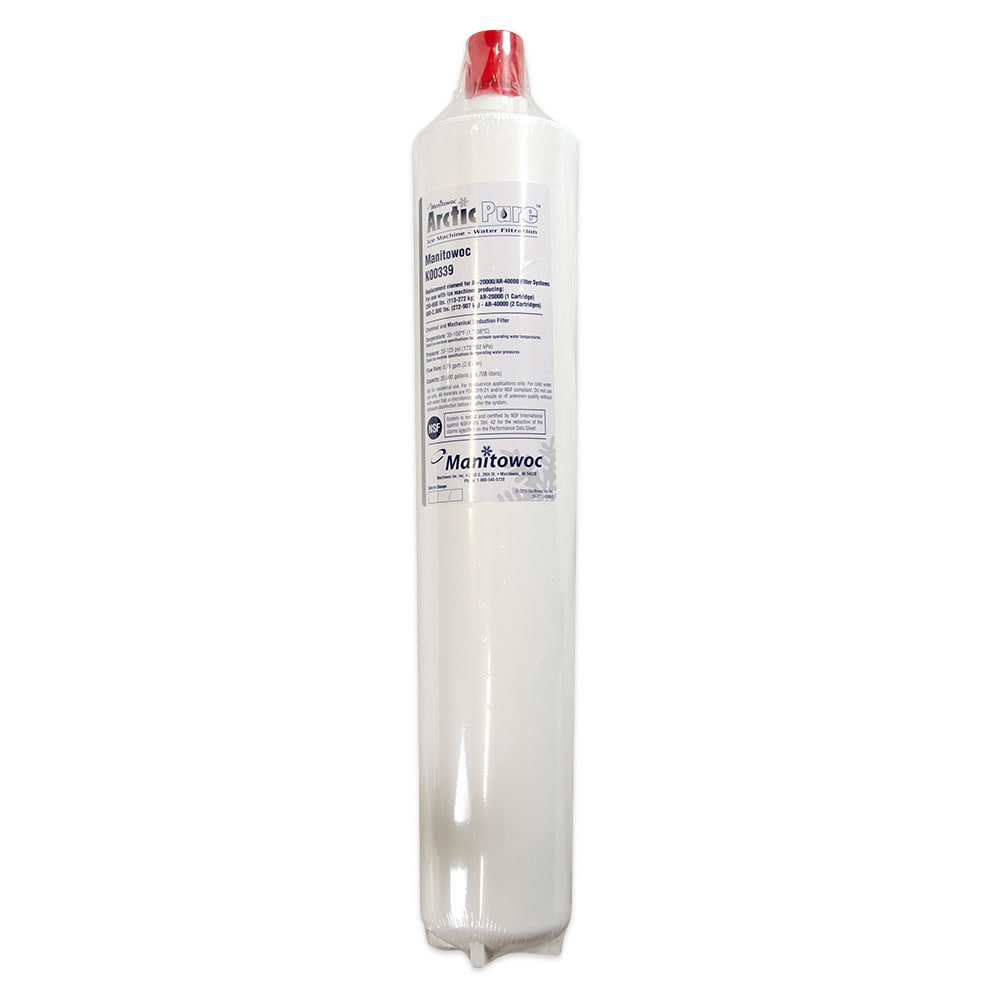 Manitowoc Ice K00339 Replacement Water Filter Cartridge for AR-20000/AR-40000