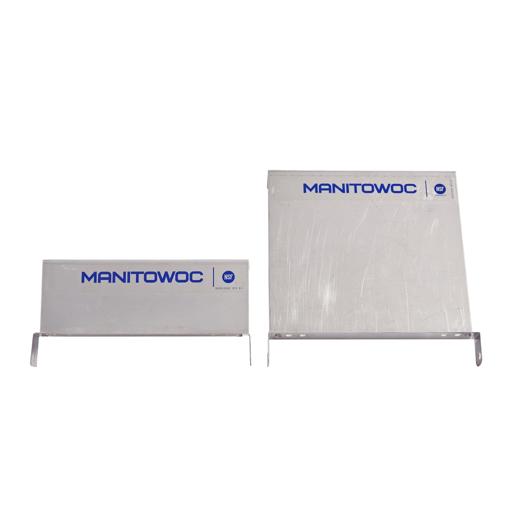 Manitowoc Ice K00461 Ice Bin Scoop Holder - 1 3/10" x  2 3/4" Metal Frame, ABS Plastic Shield