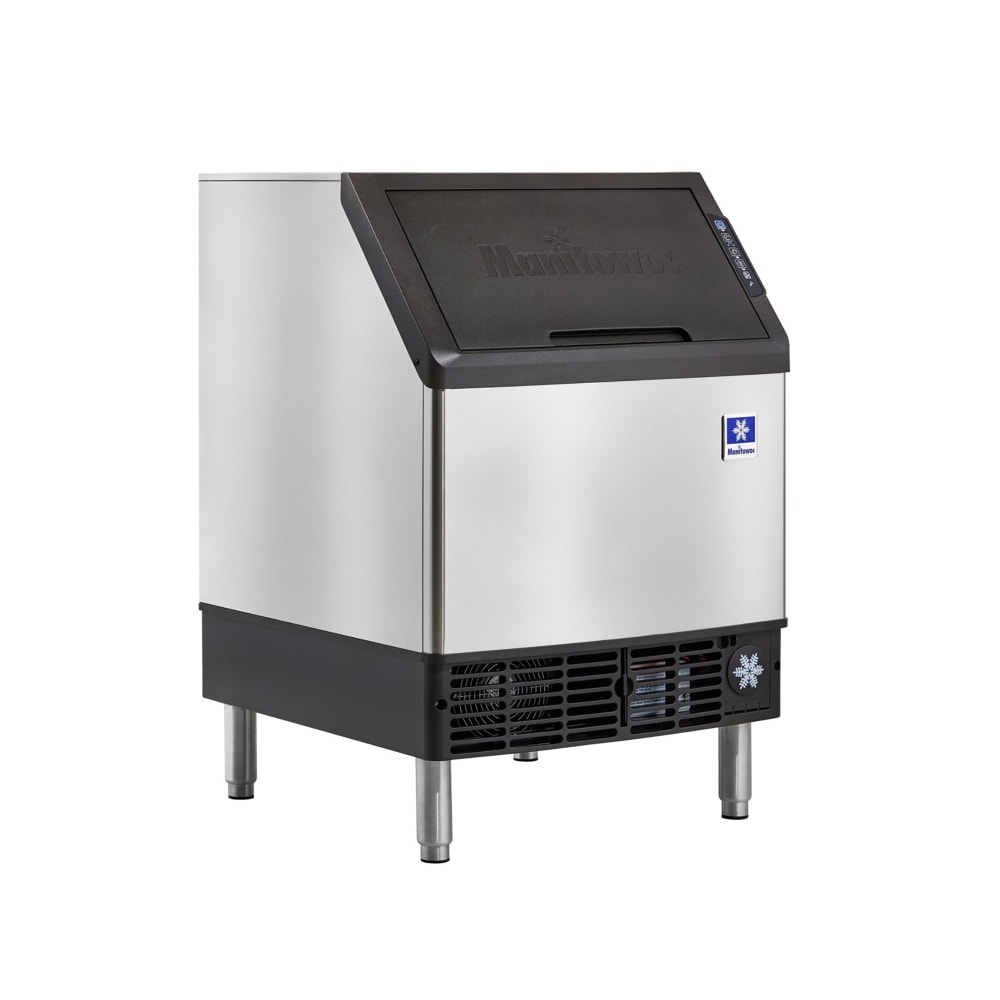 Manitowoc Ice UDP0240W 26"W NEO® Full Cube Undercounter Ice Machine - 240 lbs/day, Water Cooled, Integrated Water Filter