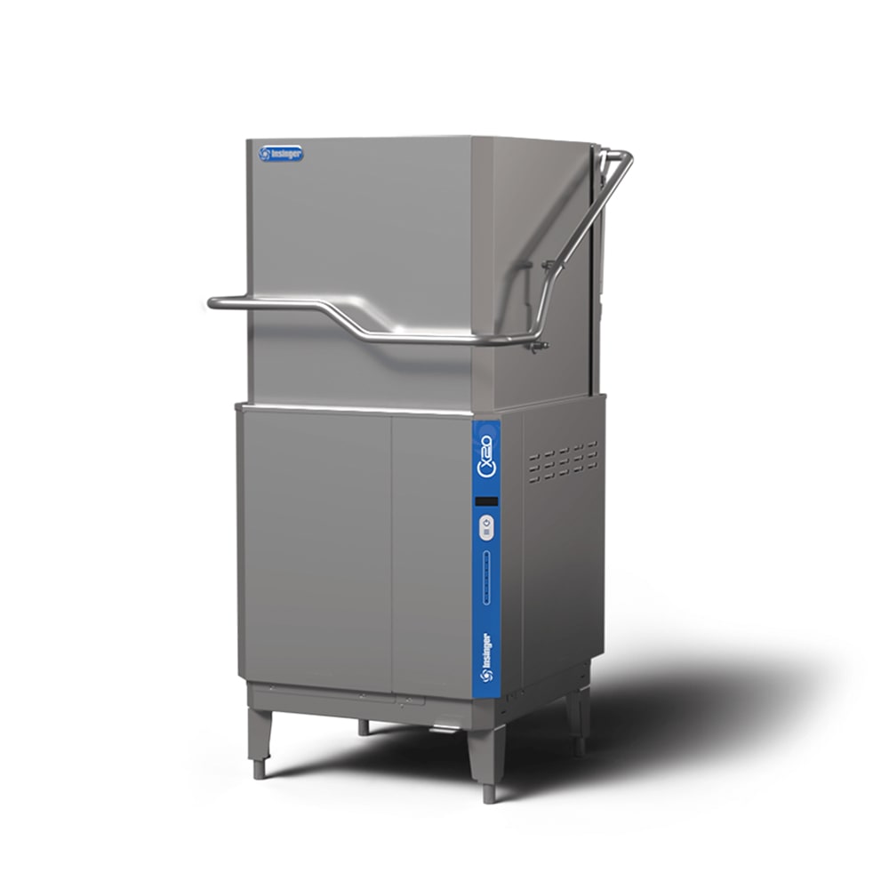 Insinger CX20 Premier High Temp Door Type Dishwasher w/ 60 Racks/hr Capacity, Built-in Booster, 208v/1ph