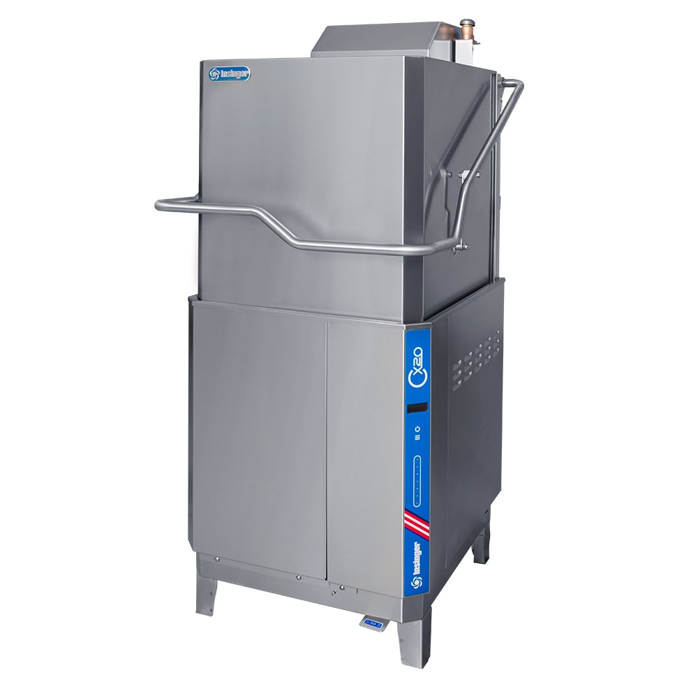 Insinger CX20VG Premier High Temp Door Type Dishwasher w/ 60 Racks/hr Capacity, Built-in Booster, 208v/1ph