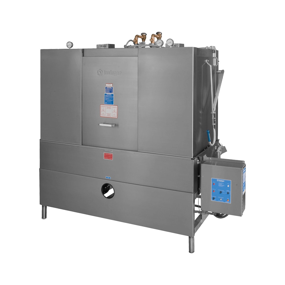 Insinger DA-3 High Temp Door-Type Dishwasher w/ 50 Racks/hr Capacity, 208v/3ph