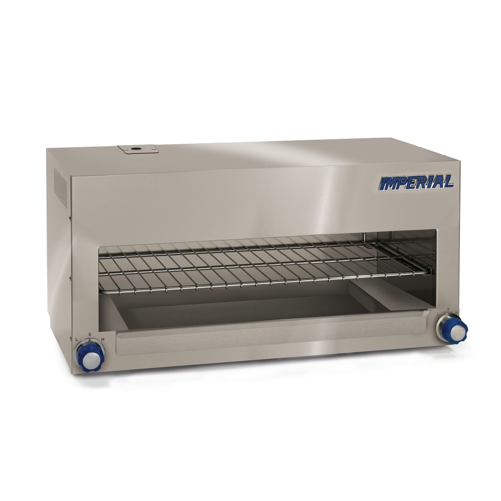 Imperial ICMA-36-E 36" Electric Cheese Melter w/ Incoloy Element, Stainless, 208v/3ph