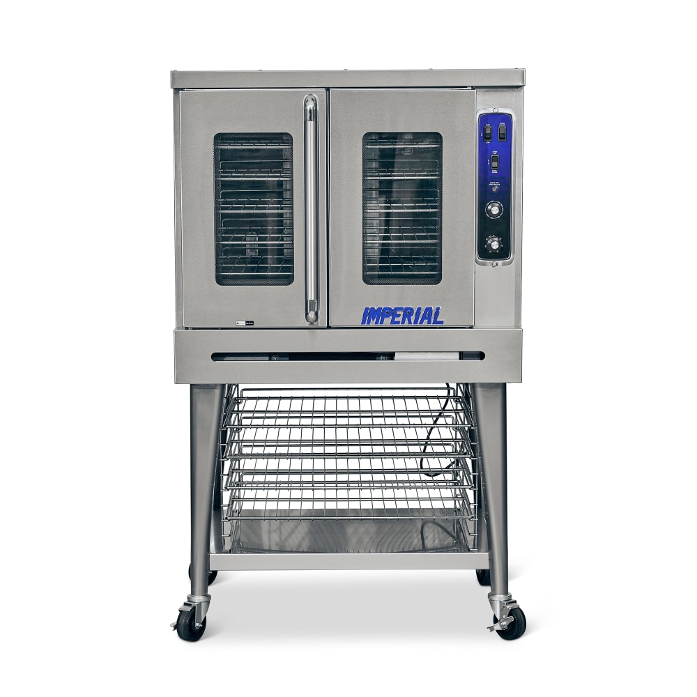 Imperial PCVG-1 Single Full Size Liquid Propane Gas Convection Oven - 70,000 BTU