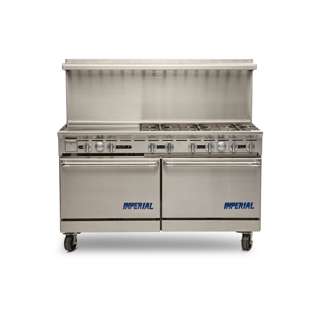 Imperial IR-6-G24T-E 60" Pro Series 6 Sealed Element Electric Range w/ Griddle, 208v/1ph