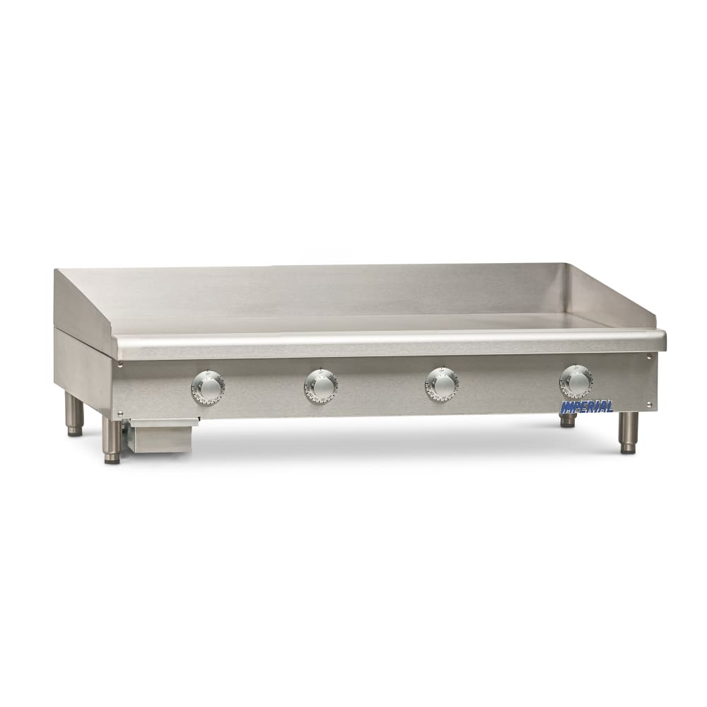 Imperial ITG-48-E 48" Electric Griddle w/ Thermostatic Controls - 1/2" Steel Plate, 208v/3ph