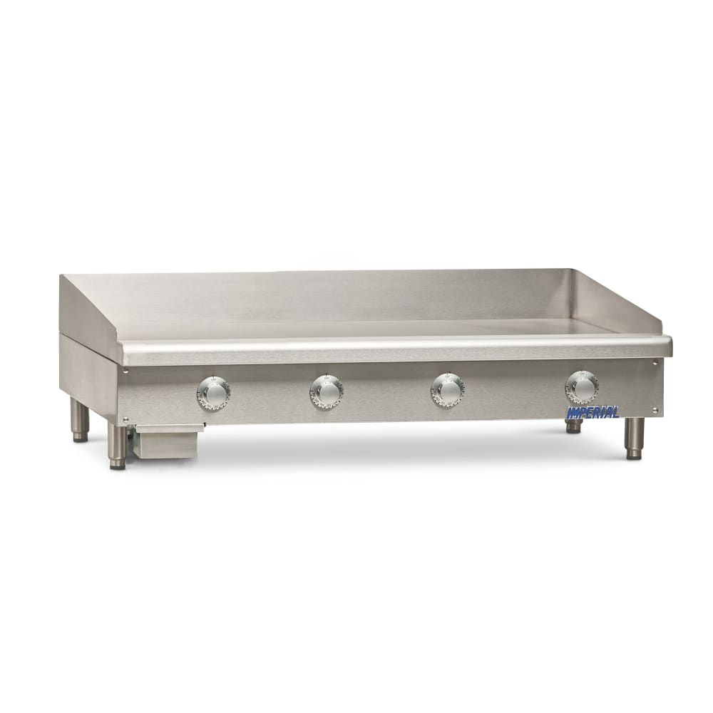 Imperial ITG-48-E 48" Electric Griddle w/ Thermostatic Controls - 1/2" Steel Plate, 240v/3ph