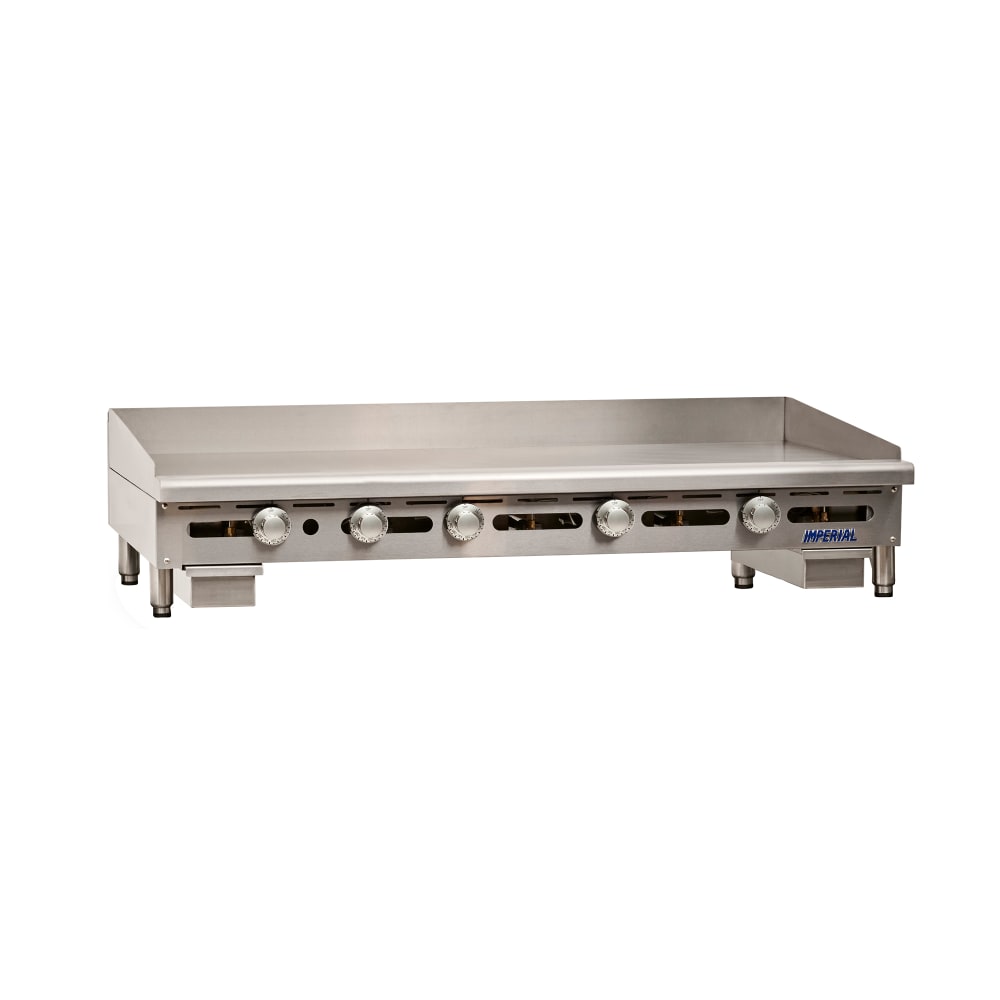Imperial ITG-60 60" Gas Griddle w/ Thermostatic Controls - 1" Steel Plate, Natural Gas