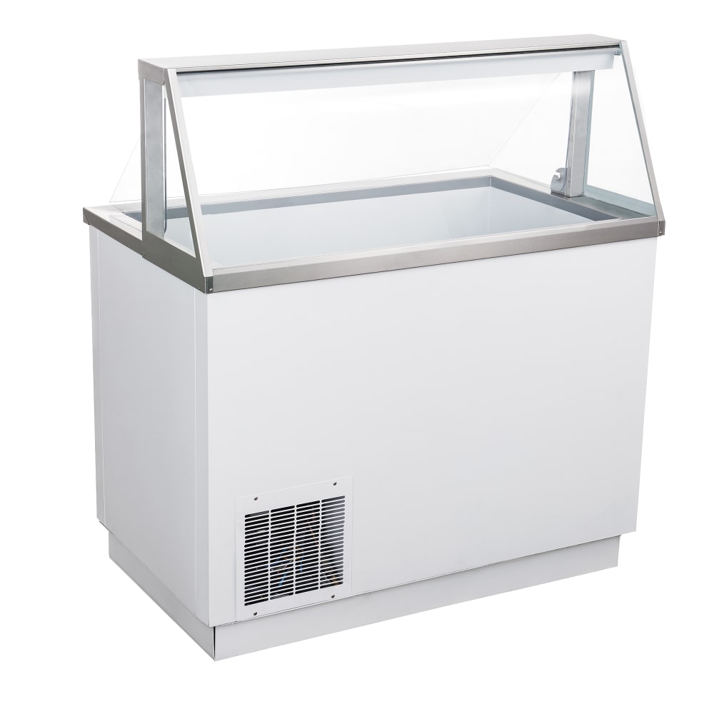 U-Star USDP-47 47" Ice Cream Dipping Cabinet w/ 12 Tub Capacity - White, 115v
