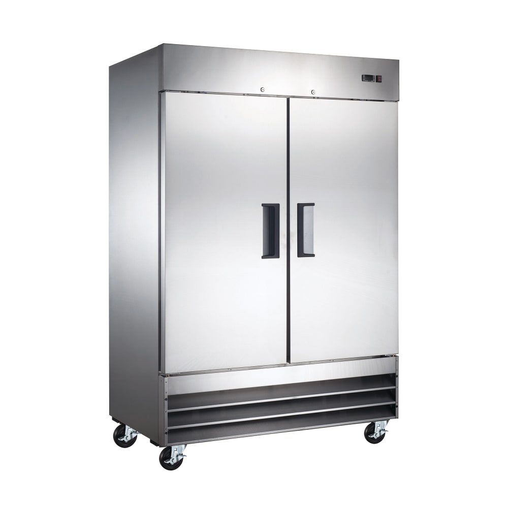 U-Star USFZ-2D 54" Two Section Reach In Freezer, (2) Solid Doors, 115v