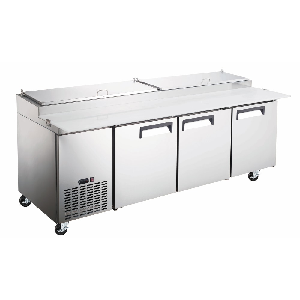 U-Star USPZ-3D 92" Pizza Prep Table w/ Refrigerated Base, 115v