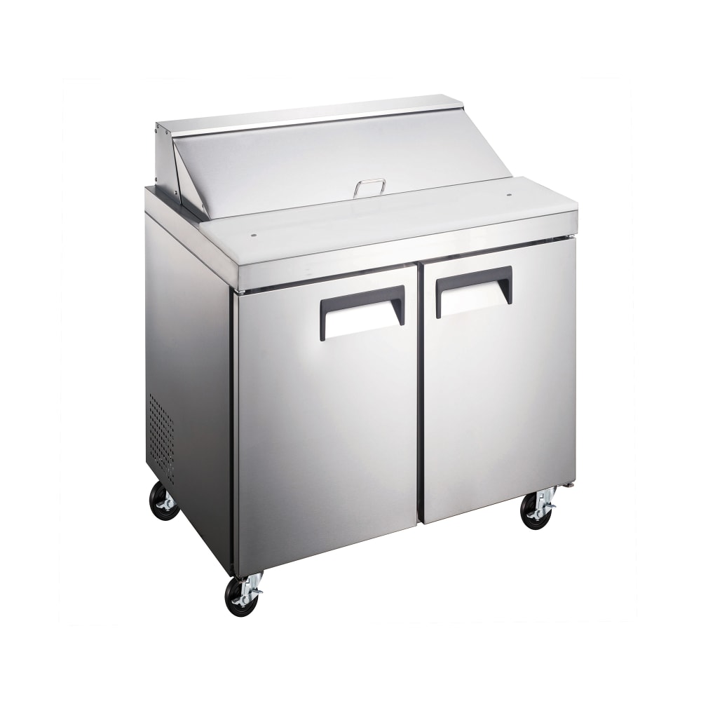 U-Star USSL-2D 47 3/4" Sandwich/Salad Prep Table w/ Refrigerated Base, 115v