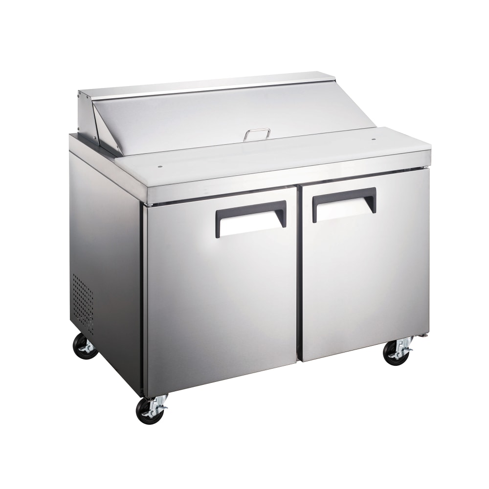 U-Star USSL-2D/36 36 1/4" Sandwich/Salad Prep Table w/ Refrigerated Base, 115v