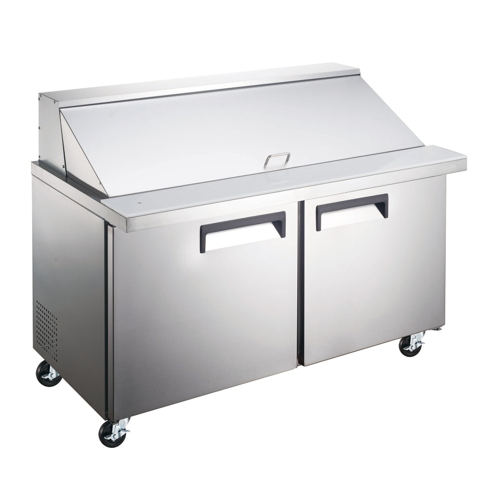 U-Star USSLM-2D 47" Mega Top Sandwich/Salad Prep Table w/ Refrigerated Base, 115v