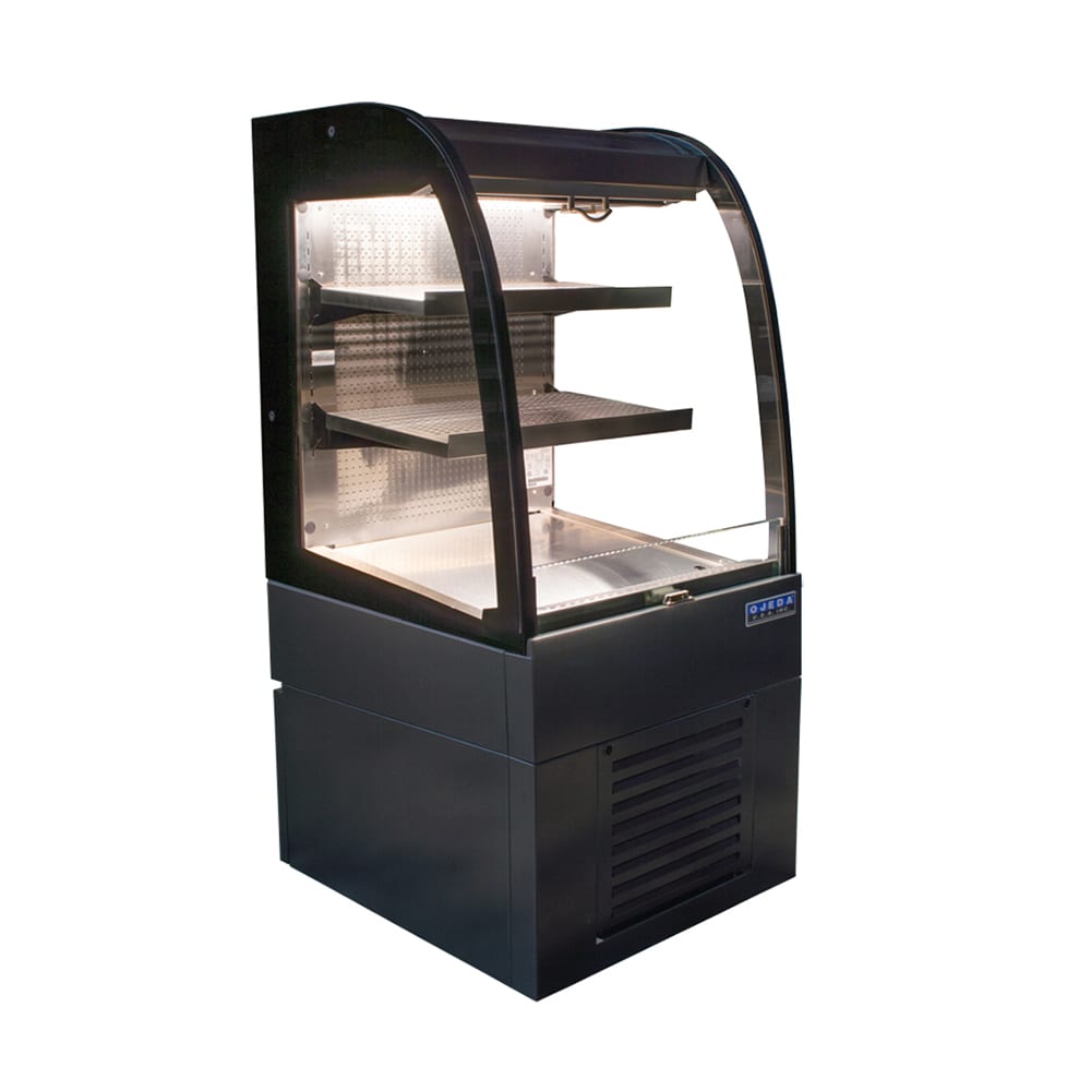 Ojeda 26 3/10" Vertical Open Air Cooler w/ (3) Levels, 120v (ALPA-36HSS)