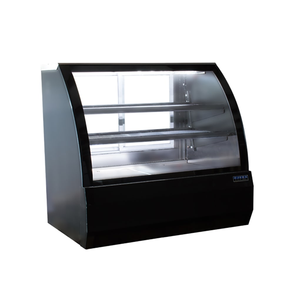 Ojeda 49 3/10" Full Service Deli Case w/ Curved Glass - (3) Levels, 120v (RDCH-4)