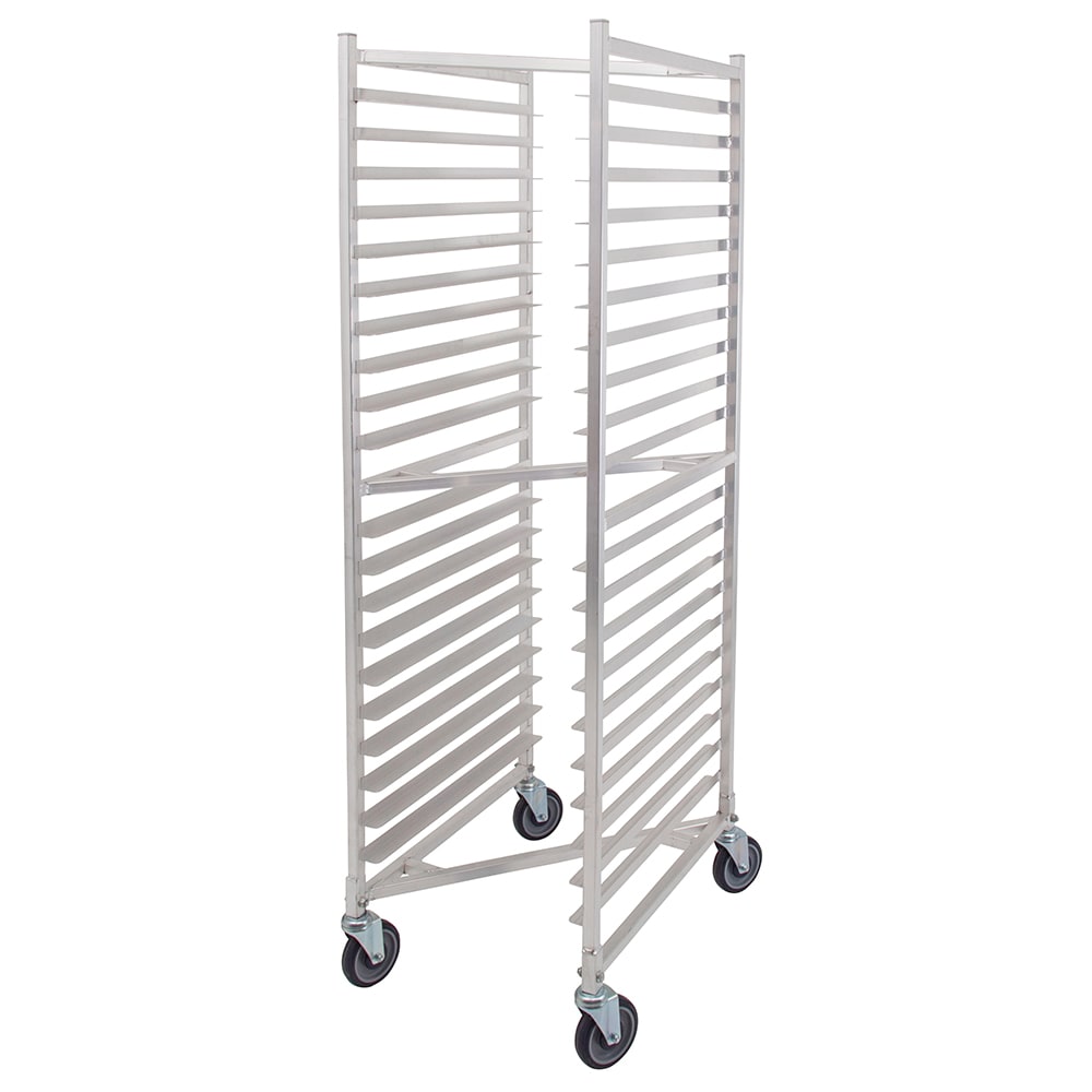 John Boos ABPR-1820-ZN 20 1/2"W 20 Sheet Pan Rack w/ 3" Bottom Load Slides