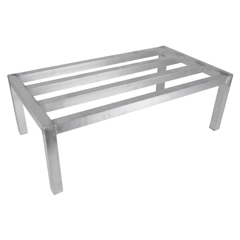 John Boos ALJB362012 36" Stationary Dunnage Rack w/ 1500 lb Capacity, Aluminum