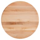 John Boos B12R 12" Round Cutting Board w/ Wooden Legs, Hard Rock Maple thumbnail 4