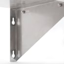 John Boos BHS1248 Stainless Steel Wall Shelf, 1 1/2" Backsplash, 12 x 48" thumbnail 3