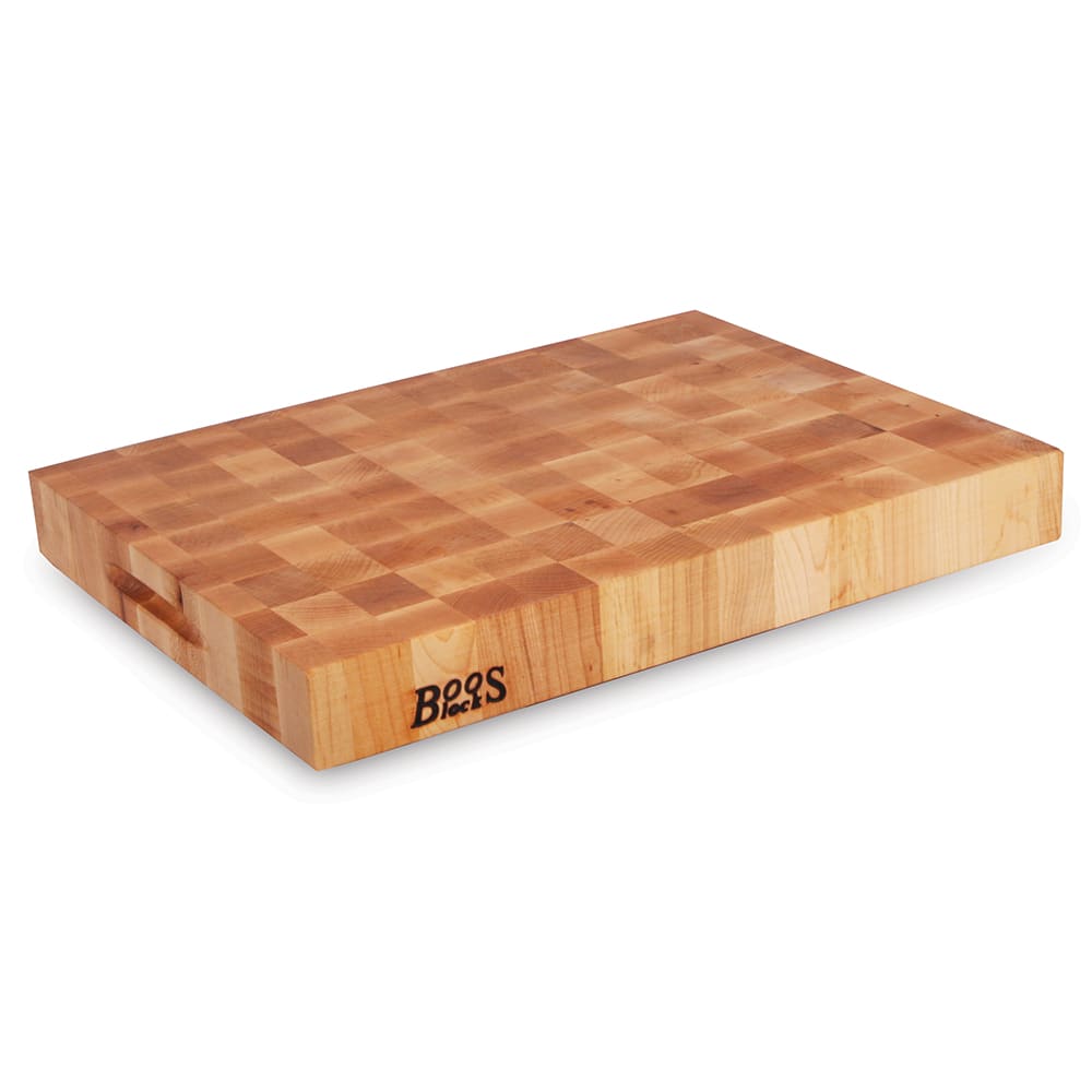 John Boos CCB2015-225 Chopping Block, 20x15x2 1/4", Hard Rock Maple, Reversible