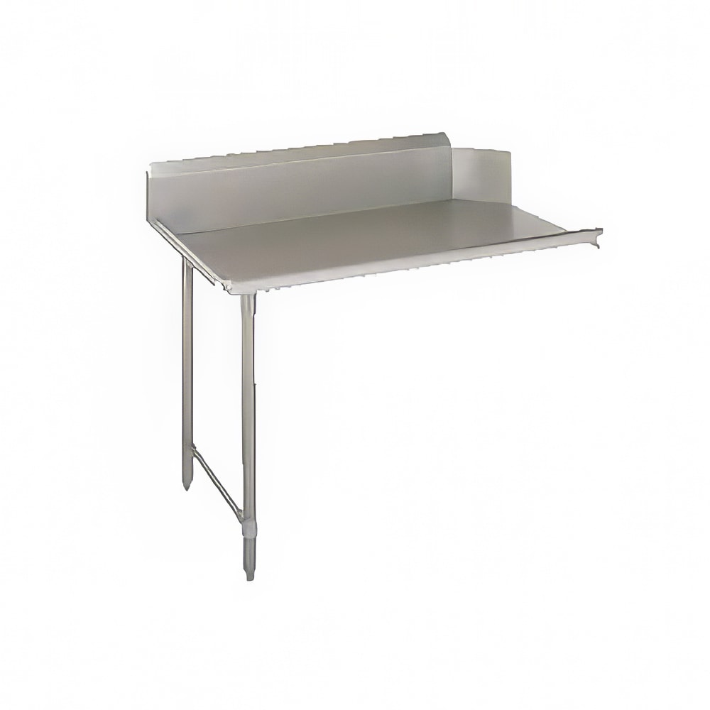 John Boos CDT6-S36GBK-L 36" Straight Dishtable - Right to Left