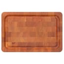 John Boos CHY-1812175-SSF Cutting Board, Cherry, Juice Groove, Stainless Bun Feet, 18 x 12 x 1 3/4" Thick thumbnail 3