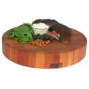 John Boos CHY-CCB183-R Cherry Wood Chopping Block, Non-Reversible, 18" Diameter 3" End Grain thumbnail 2