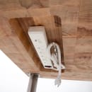 John Boos CUCD15WC Wine Cart w/ Hard Rock Maple Top, 24 x 30 x 35.5" thumbnail 2