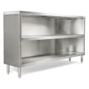 John Boos EDSC8-1560 60" Dish Cabinet w/ Open Base & Midshelf, 15"D thumbnail 2