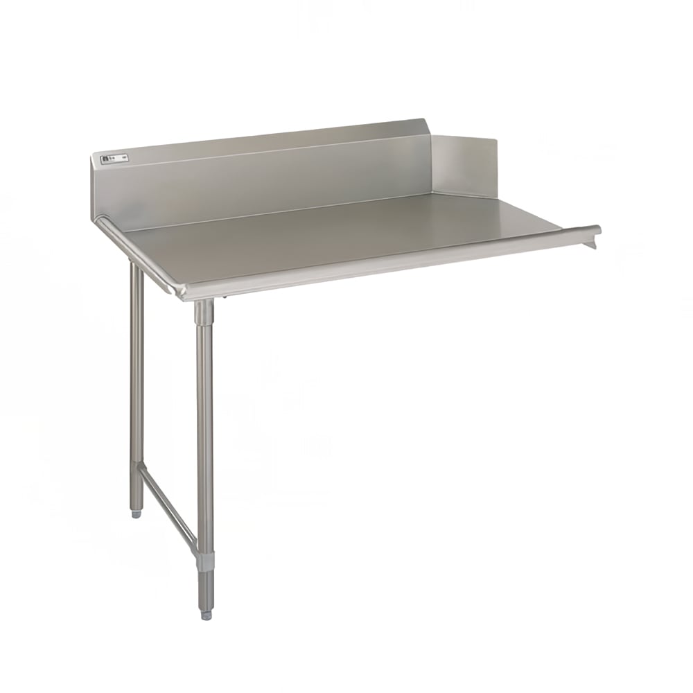 John Boos EDTC8-S30-L72-X 72" Straight Dishtable - Right to Left